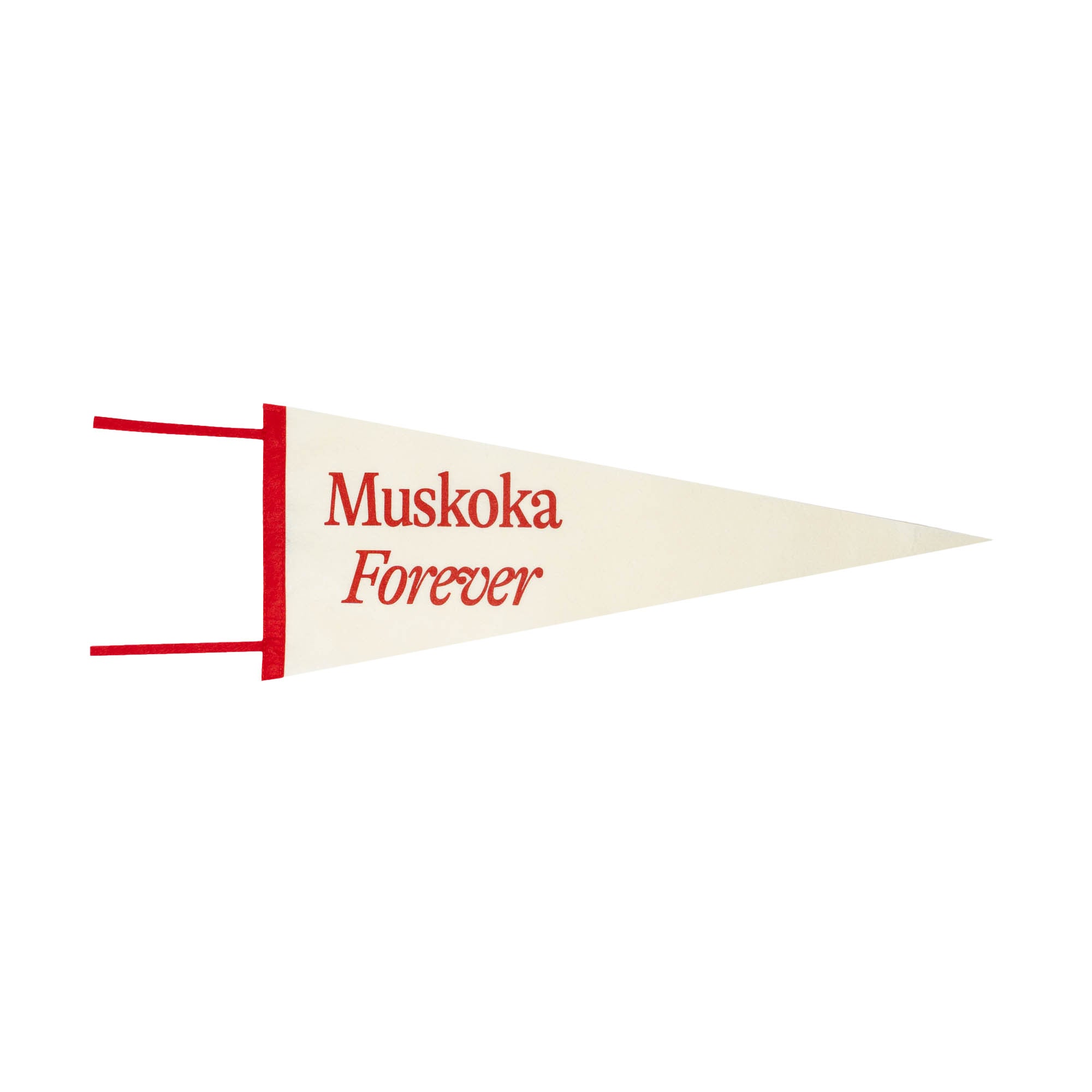 Muskoka Forever Pennant Flag