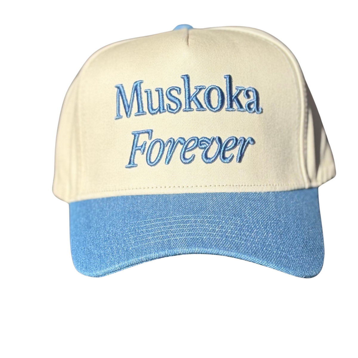Muskoka Forever Five Panel Cap - 3D Embroidery