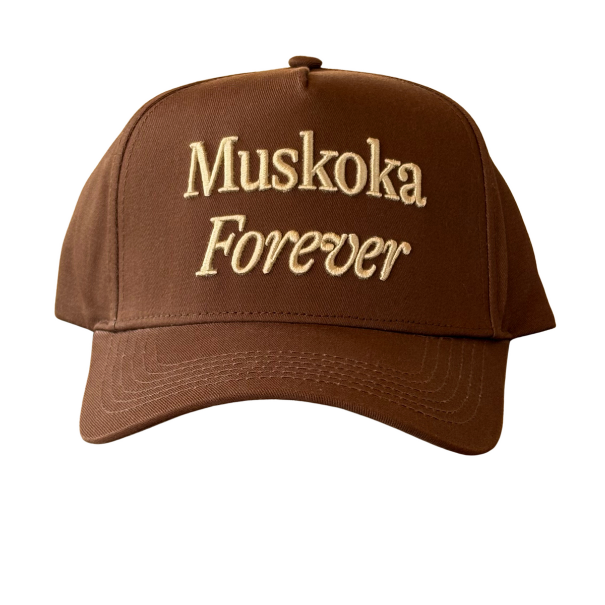 Muskoka Forever Five Panel Cap - 3D Embroidery