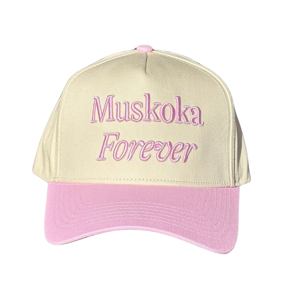 Muskoka Forever Five Panel Cap - 3D Embroidery
