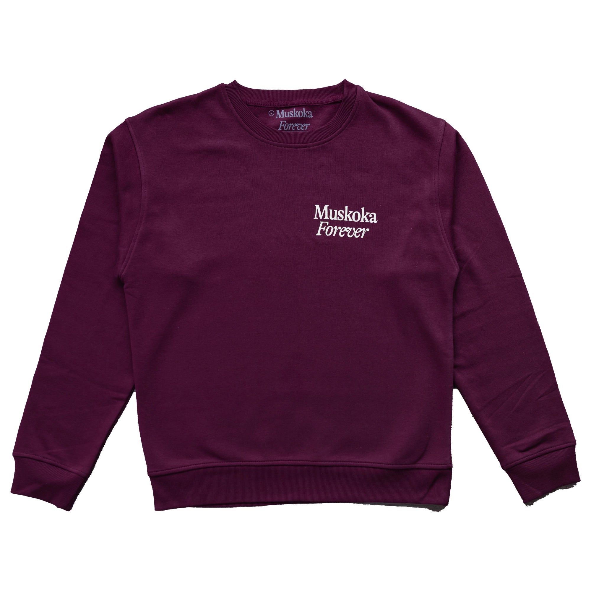 Burgundy Ditchburn Crew Neck